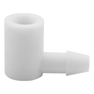 CODO CONECTOR A 90 DE BOMBA A TUBO SILICON