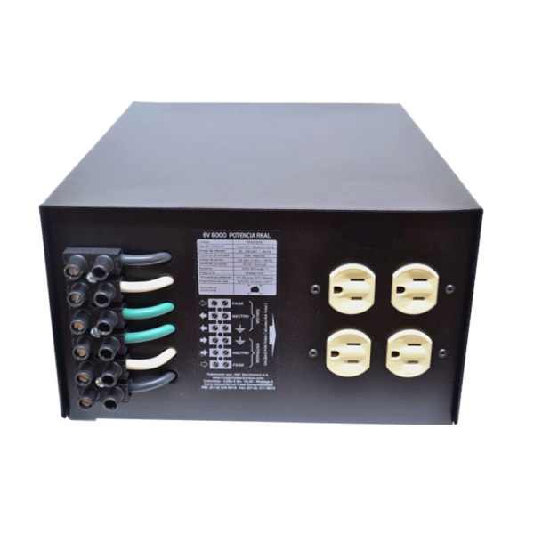 005.000.1570 regulador de voltaje modelo rv-6000 220 bifasico