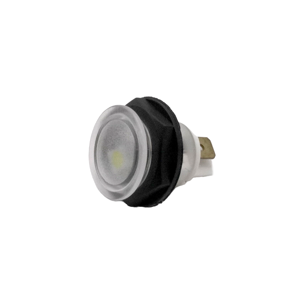 LAMPARA LED BLANCO TRANSPARENTE 12 VAC