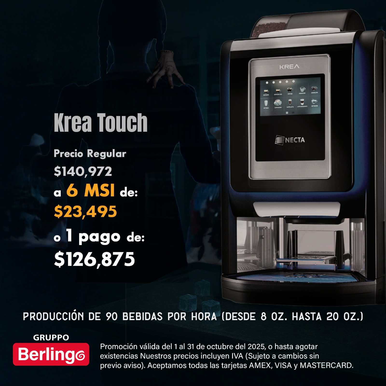 Necta Krea Touch Gruppo Berlingo