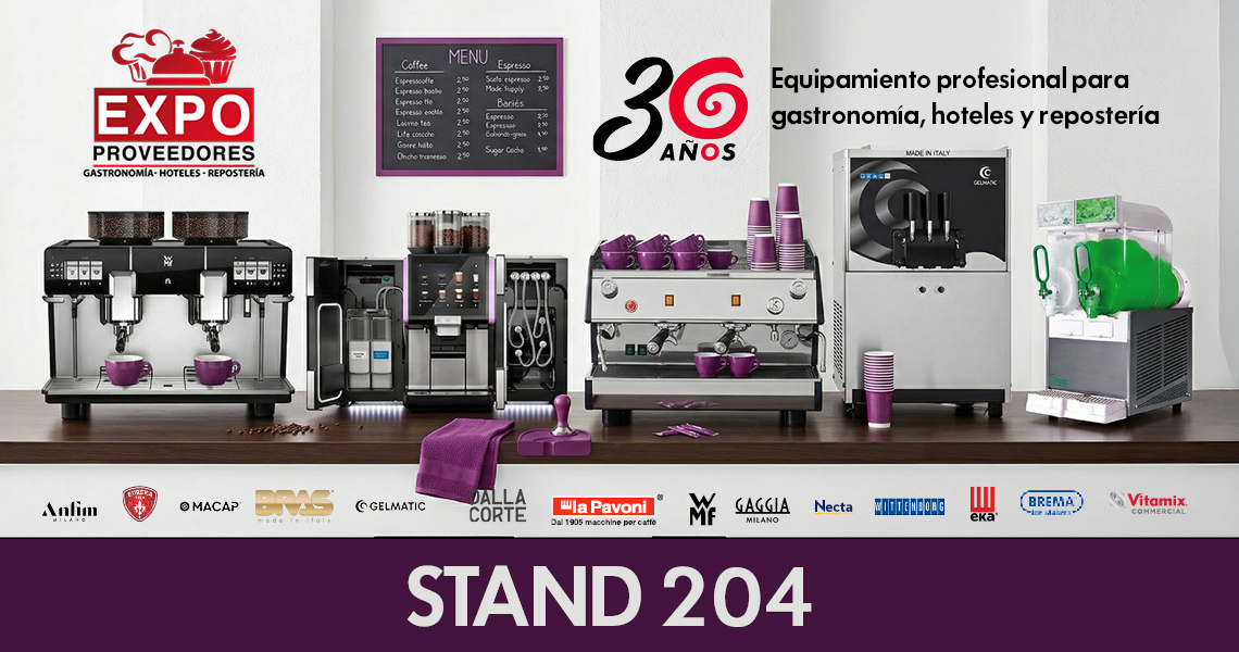 Equipamiento profesional para gastronomía, hoteles y repostería