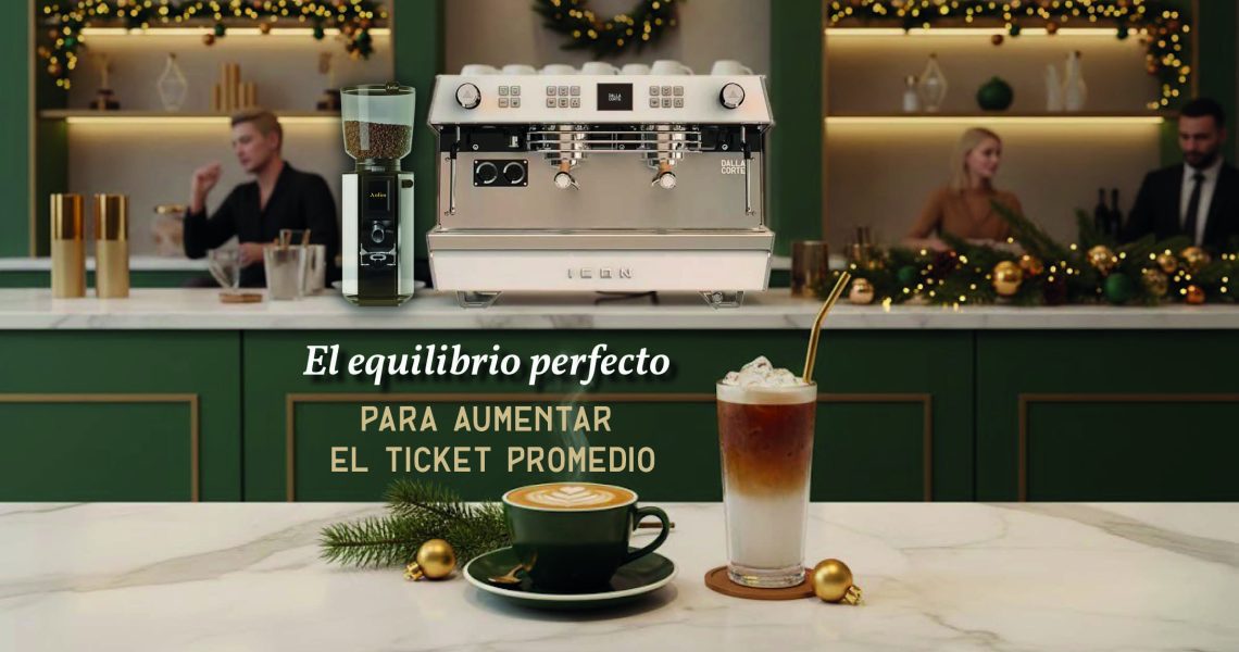 Equilibrio entre bebidas frías y calientes, perfecto para aumentar el ticket promedio